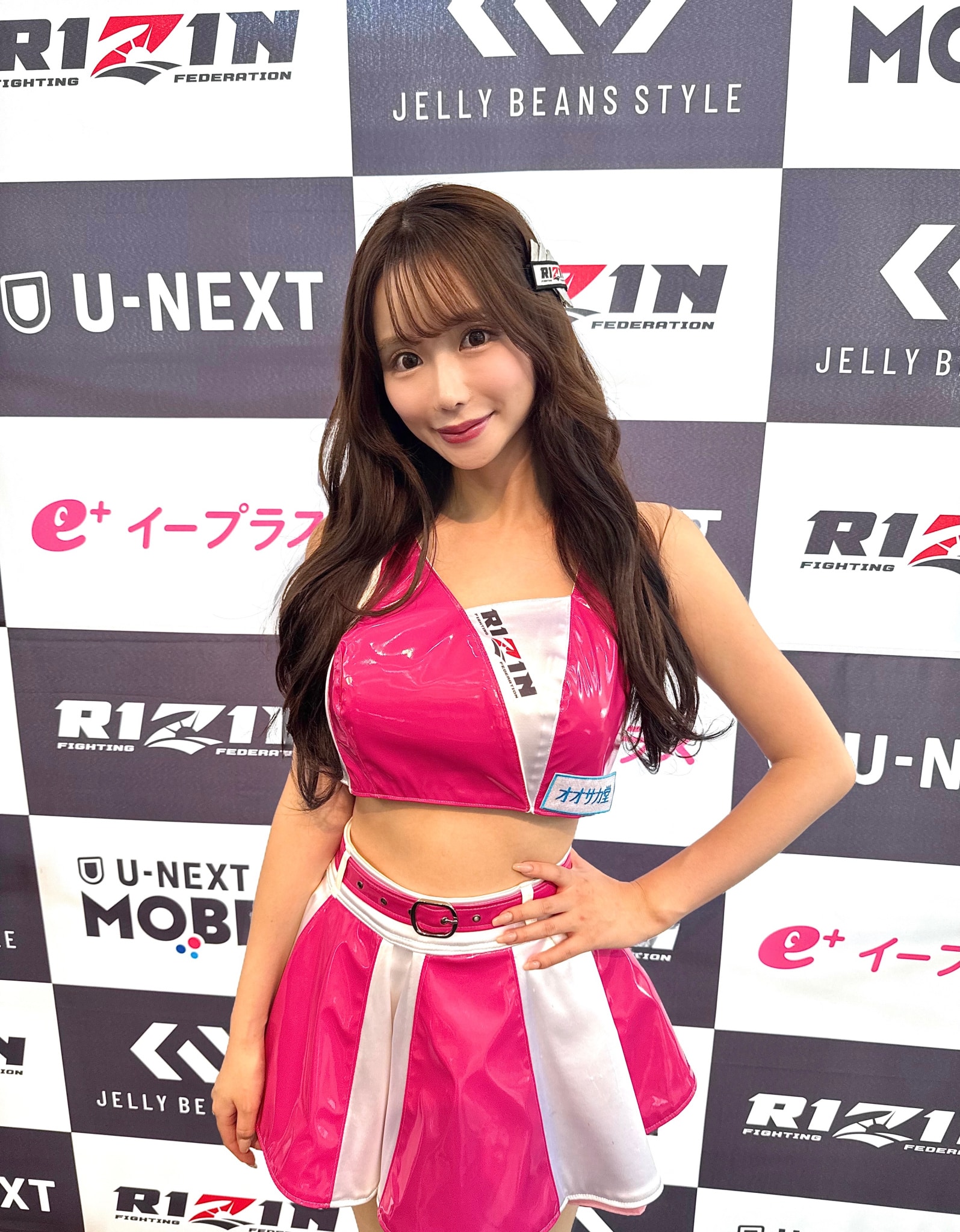 Hina Nitta ฮินะ นิตตะ สาวชมพูของ RIZIN จาก Instagram ทางการ